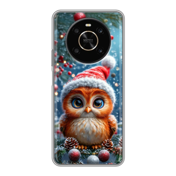 Силиконовый чехол на Huawei Honor X9 с принтом Новый год
