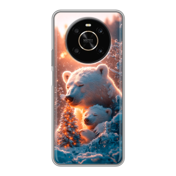 Силиконовый чехол на Huawei Honor X9 с принтом Новый год