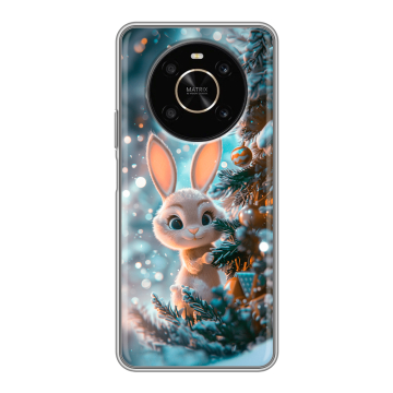 Силиконовый чехол на Huawei Honor X9 с принтом Новый год