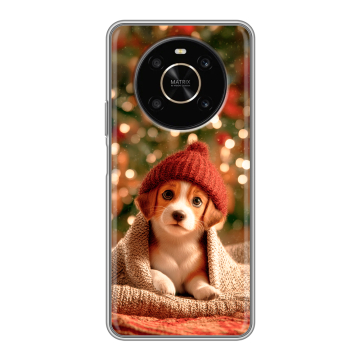 Силиконовый чехол на Huawei Honor X9 с принтом Новый год