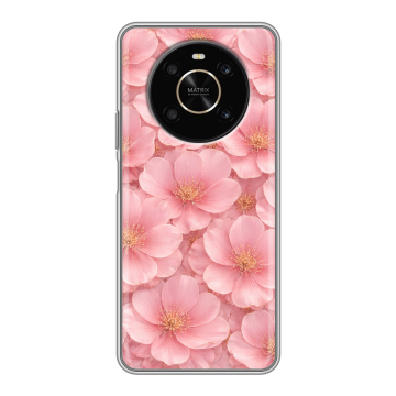 Силиконовый чехол на Huawei Honor X9 с принтом женский