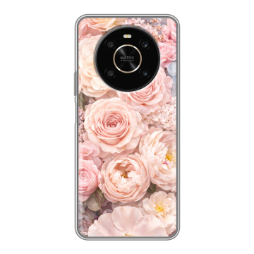 Силиконовый чехол на Huawei Honor X9 с принтом женский