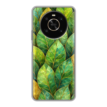 Силиконовый чехол на Huawei Honor X9 с принтом женский