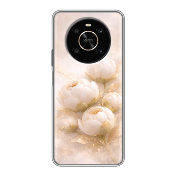 Силиконовый чехол на Huawei Honor X9 с принтом женский