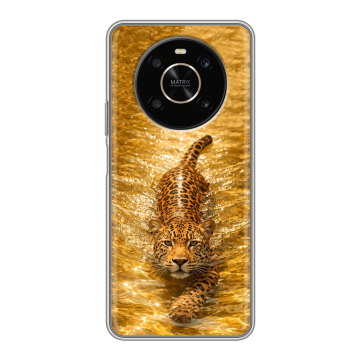 Силиконовый чехол на Huawei Honor X9 с принтом женский