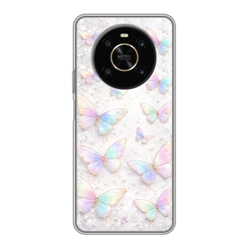 Силиконовый чехол на Huawei Honor X9 с принтом женский