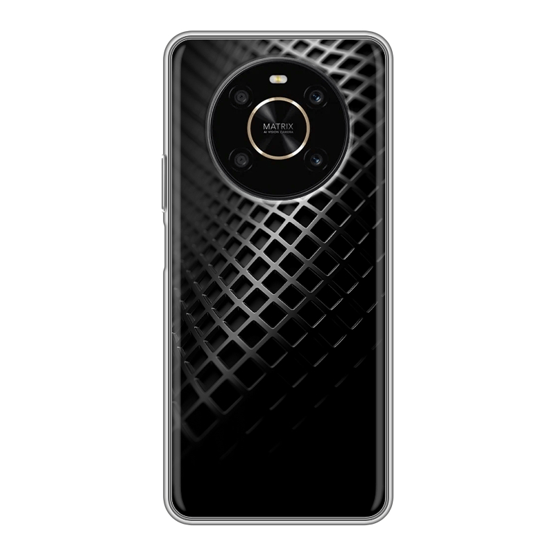 Силиконовый чехол на Huawei Honor X9 с принтом Текстура металла Силиконовый чехол на Huawei Honor X9 с принтом Текстура металла