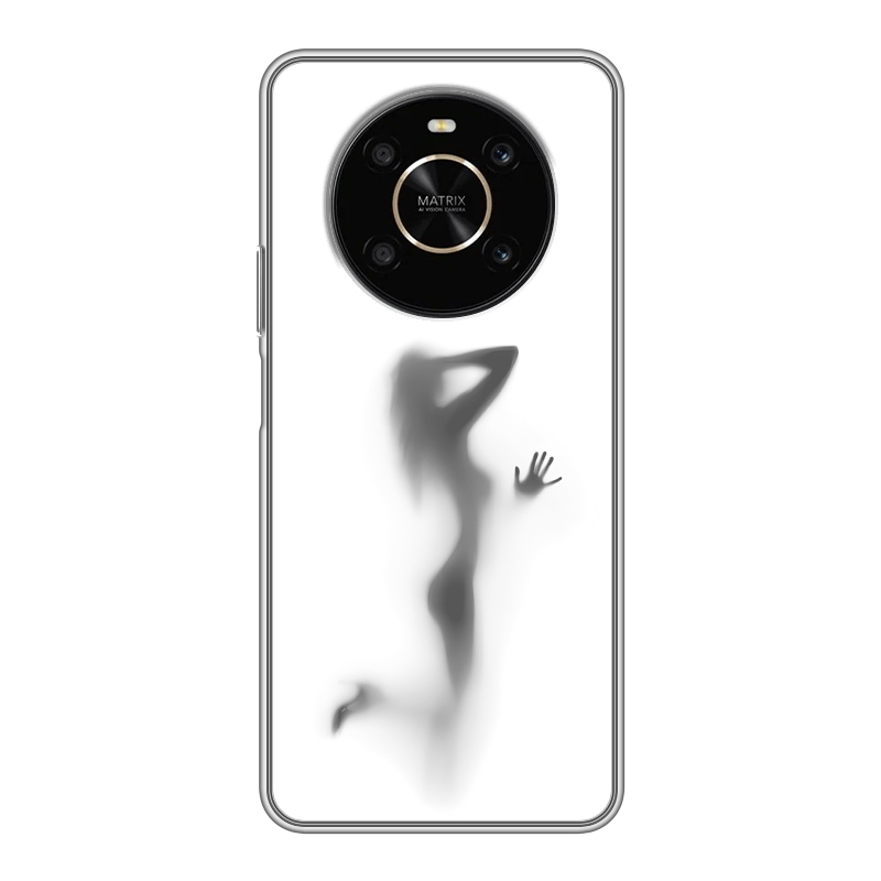 Силиконовый чехол на Huawei Honor X9 с принтом Силуэт Силиконовый чехол на Huawei Honor X9 с принтом Силуэт