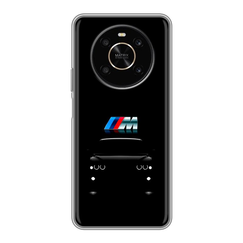 Силиконовый чехол на Huawei Honor X9 с принтом БМВ BMW Силиконовый чехол на Huawei Honor X9 с принтом БМВ BMW