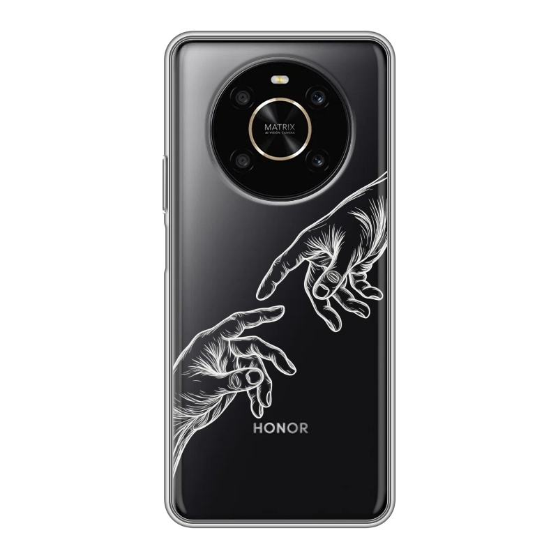 Силиконовый чехол на Huawei Honor X9 с принтом Сотворение мира Силиконовый чехол на Huawei Honor X9 с принтом Сотворение мира