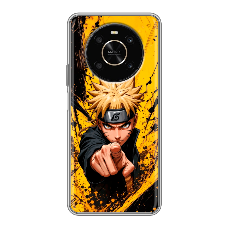 Силиконовый чехол на Huawei Honor X9 с принтом Naruto Наруто Силиконовый чехол на Huawei Honor X9 с принтом Naruto Наруто