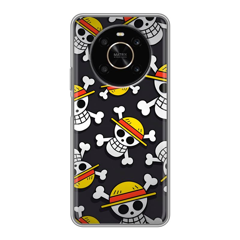 Силиконовый чехол на Huawei Honor X9 с принтом One Piece Ван Пис Силиконовый чехол на Huawei Honor X9 с принтом One Piece Ван Пис