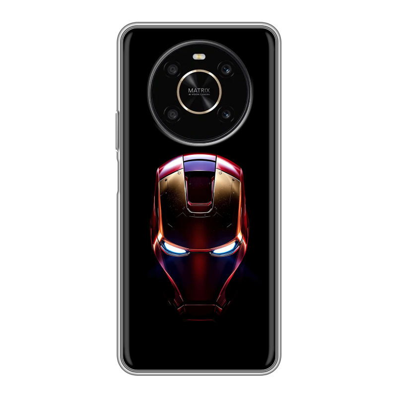 Силиконовый противоударный чехол на Huawei Honor X9 с принтом IronMan Железный человек Силиконовый противоударный чехол на Huawei Honor X9 с принтом IronMan Железный человек