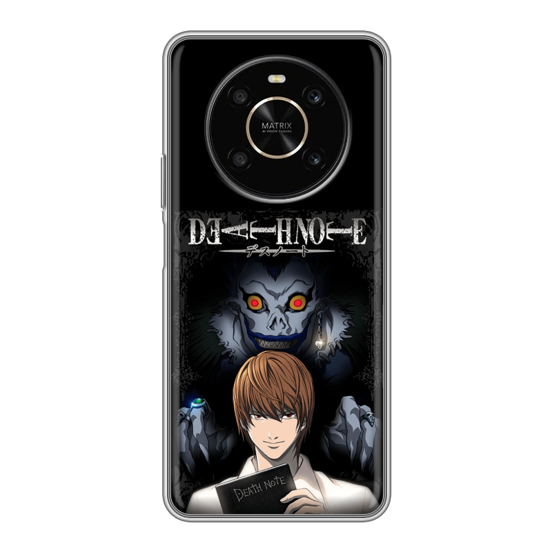 Силиконовый чехол на Huawei Honor X9 с принтом Death note Тетрадь смерти Силиконовый чехол на Huawei Honor X9 с принтом Death note Тетрадь смерти