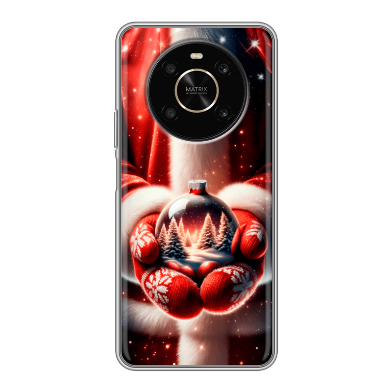 Силиконовый чехол на Huawei Honor X9 с принтом Новый год Силиконовый чехол на Huawei Honor X9 с принтом Новый год