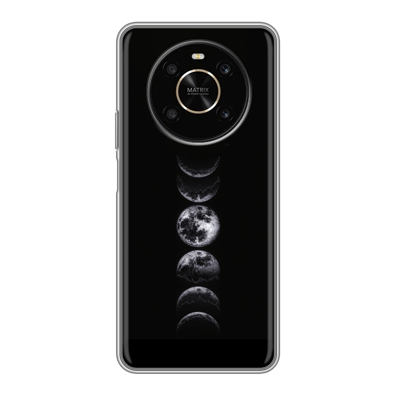 Силиконовый противоударный чехол на Huawei Honor X9 с принтом женский Силиконовый противоударный чехол на Huawei Honor X9 с принтом женский