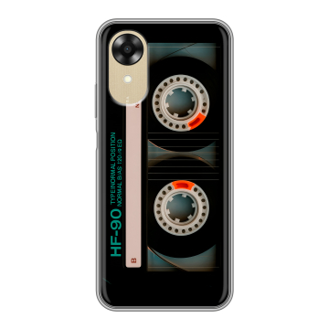 Силиконовый чехол на OPPO A17k с принтом Кассета Силиконовый чехол на OPPO A17k с принтом Кассета