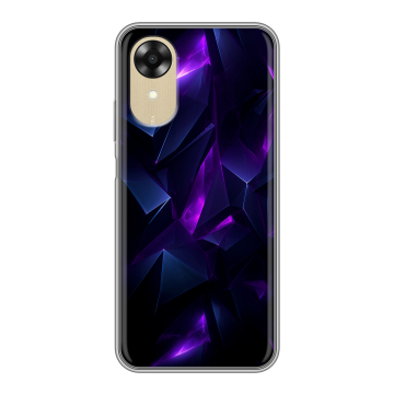 Силиконовый чехол на OPPO A17k с принтом Абстракиция