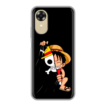 Силиконовый чехол на OPPO A17k с принтом One Piece Ван Пис