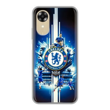 Силиконовый чехол на OPPO A17k с принтом Chelsea Челси
