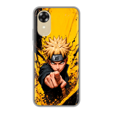 Силиконовый чехол на OPPO A17k с принтом Naruto Наруто Силиконовый чехол на OPPO A17k с принтом Naruto Наруто