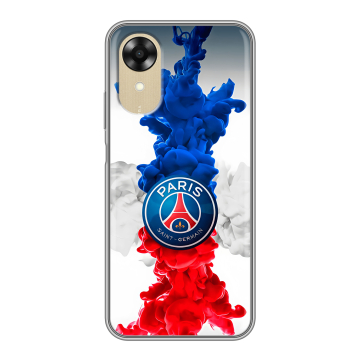 Силиконовый чехол на OPPO A17k с принтом PSG ПСЖ