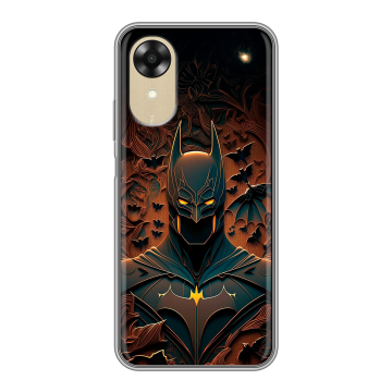 Силиконовый чехол на OPPO A17k с принтом Batman Бэтмен