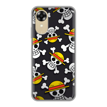 Силиконовый чехол на OPPO A17k с принтом One Piece Ван Пис