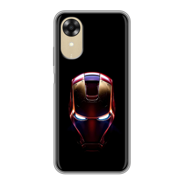 Силиконовый чехол на OPPO A17k с принтом IronMan Железный человек Силиконовый чехол на OPPO A17k с принтом IronMan Железный человек