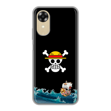 Силиконовый чехол на OPPO A17k с принтом One Piece Ван Пис Силиконовый чехол на OPPO A17k с принтом One Piece Ван Пис