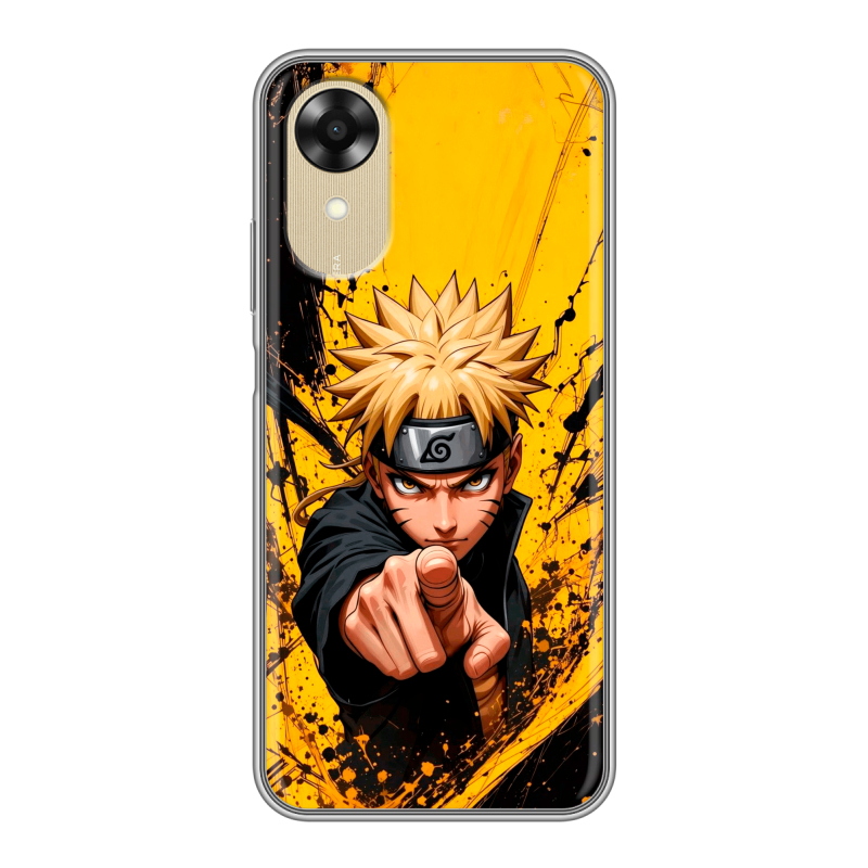 Силиконовый чехол на OPPO A17k с принтом Naruto Наруто Силиконовый чехол на OPPO A17k с принтом Naruto Наруто