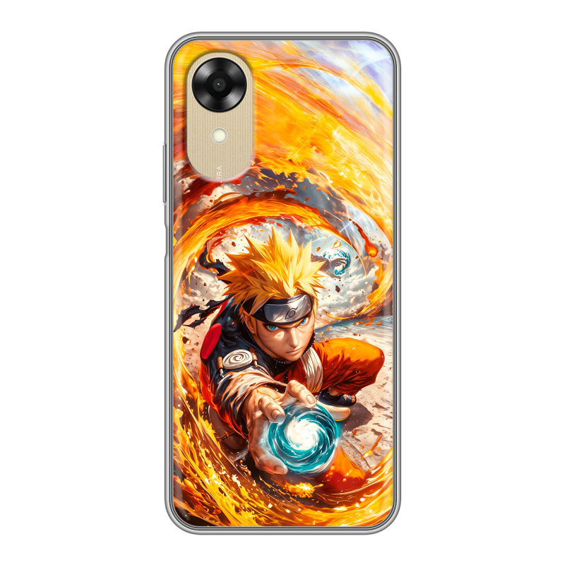 Силиконовый чехол на OPPO A17k с принтом Аниме Наруто Naruto Силиконовый чехол на OPPO A17k с принтом Аниме Наруто Naruto