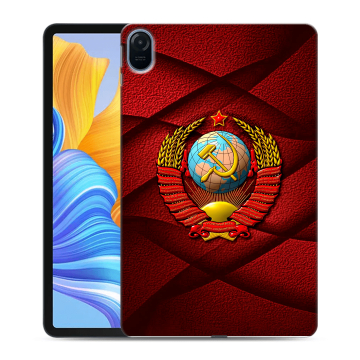 Силиконовый чехол на планшета Huawei Honor Pad 8 с принтом Герб СССР