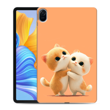 Силиконовый чехол на планшета Huawei Honor Pad 8 с принтом Милые котики