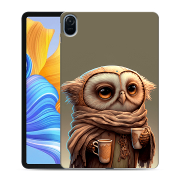 Силиконовый чехол на планшета Huawei Honor Pad 8 с принтом Сова