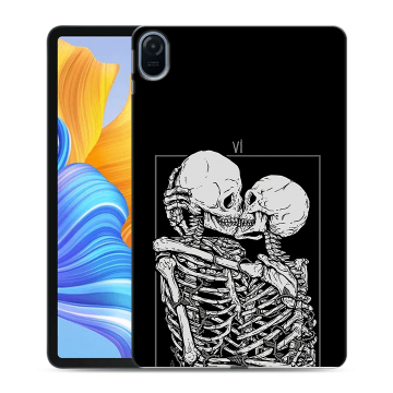 Силиконовый чехол на Huawei Honor Pad 8 с принтом Поцелуй скелетов Силиконовый чехол на Huawei Honor Pad 8 с принтом Поцелуй скелетов
