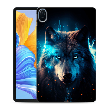 Силиконовый чехол на Huawei Honor Pad 8 с принтом Волк ночной