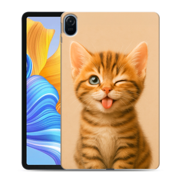 Силиконовый чехол на Huawei Honor Pad 8 с принтом котенок Силиконовый чехол на Huawei Honor Pad 8 с принтом котенок