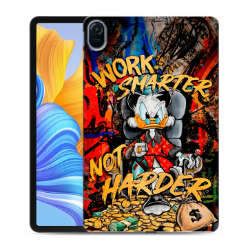 Силиконовый чехол на Huawei Honor Pad 8 с принтом Дональд Дак Деньги