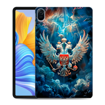 Силиконовый чехол на Huawei Honor Pad 8 с принтом Герб флаг России Силиконовый чехол на Huawei Honor Pad 8 с принтом Герб флаг России