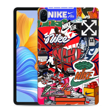 Силиконовый чехол на Huawei Honor Pad 8 с принтом Найк Nike яркий Силиконовый чехол на Huawei Honor Pad 8 с принтом Найк Nike яркий