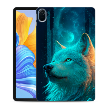 Силиконовый чехол на Huawei Honor Pad 8 с принтом бабочки саккура