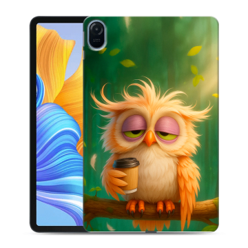 Силиконовый чехол на Huawei Honor Pad 8 с принтом сова