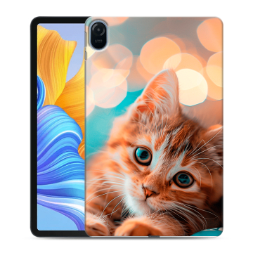 Силиконовый чехол на Huawei Honor Pad 8 с принтом котик Силиконовый чехол на Huawei Honor Pad 8 с принтом котик