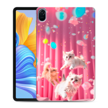 Силиконовый чехол на Huawei Honor Pad 8 с принтом милые котики