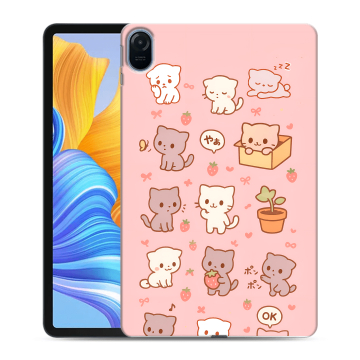 Силиконовый чехол на Huawei Honor Pad 8 с принтом Hello Kitty Хелоу Кити