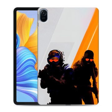 Силиконовый чехол на Huawei Honor Pad 8 с принтом Контер страйк Counter strike