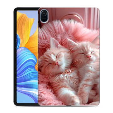 Силиконовый чехол на Huawei Honor Pad 8 с принтом котята котики
