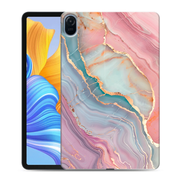 Силиконовый чехол на Huawei Honor Pad 8 с принтом розовый мрамор Силиконовый чехол на Huawei Honor Pad 8 с принтом розовый мрамор