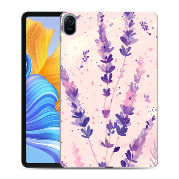 Силиконовый чехол на Huawei Honor Pad 8 с принтом цветы лаванда Силиконовый чехол на Huawei Honor Pad 8 с принтом цветы лаванда